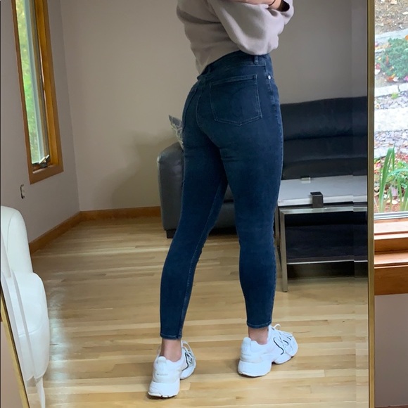 Calvin Klein High Rise Skinny Jean - Picture 2 of 5